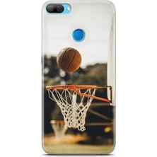 Uvilda Honor 9 Lite Kılıf Uv Baskılı Abxbi 9 Koruyucu Kılıf Basket Top