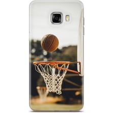 Uvilda Samsung Galaxy C5 Kılıf Uv Baskılı Abxbi 9 Koruma Kılıfı Basket Top