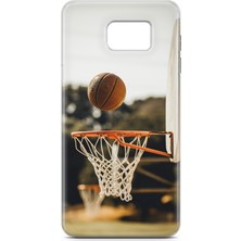 Uvilda Samsung Galaxy Note 5 Kılıf Uv Baskılı Abxbi 9 Koruyucu Kılıf Basket Top