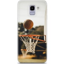 Uvilda Samsung Galaxy J6 Kılıf Uv Baskılı Abxbi 9 Arka Kapak Basket Top