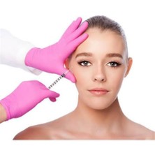 Nitril Pembe Pudrasız Nitril Eldiven 100 Lük_medium