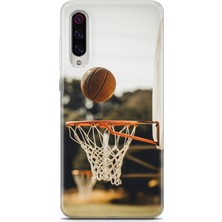 Uvilda Xiaomi Mi 9 Pro Kılıf Uv Baskılı Abxbi 9 Tasarım Basket Top