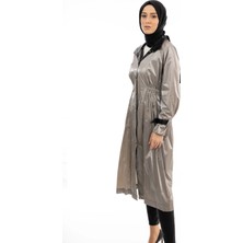 PUREVA Shiny Micro Spor Kap - Kül