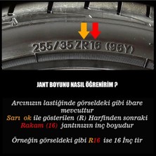 Point Marketing [kırılmaz] Renault 19 Uyumlu 14 Inc Piano Black Siyah Jant Kapağı Seti 4 Adet