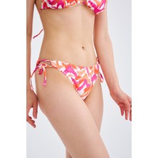 Lilian LS20025 Turuncu Pembe  Bikini Slip Alt