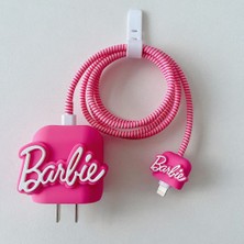 Synope Hello Hi Barbie Cep Telefonu Şarj Kablosu Aksesuarları Veri Kablo Koruyucusu