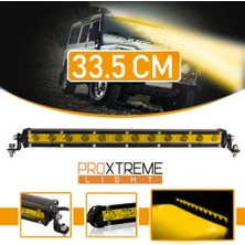 C9 12 LED 36W Yayıcı Delici Tek Sıra Off Road LED Bar 33.5cm