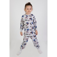 Harika Kids Erkek Çocuk Baskılı Ince Basic Pijama Takımı