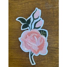 Gönülden Tasarım Ütü Ile Yapışan Nakış Işleme Renkli Çiçek Gül Aplike Arma Yama Dikiş Hobi Aksesuarı