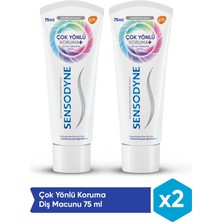 Sensodyne Çok Yönlü Koruma Diş Macunu 75 ml x 2