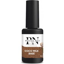 Patrisa Nail Coco Milk Rubber Base, Rakı Beyazı 8 ml