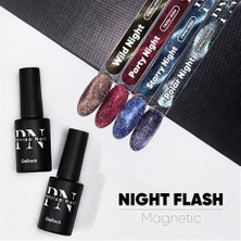 Işığı yansıtan Kalıcı oje Wild Night Flash Acılı çıkolata 3,5 ml