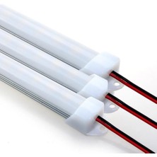 Digielektro Barled 24 Volt Çubuk LED 18/36 Ledli 5730 Kasalı Şeffaf Kapak 25 Vea 50 cm