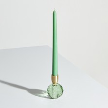 Karaca Home Vicki Şamdan Cam 6x9 cm Sarı