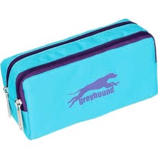Relaxion Greyhund Turkuaz Çift Bölmeli Su Geçirmez Kalemlik 142