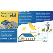 Grafen 5 Kw Trifaze / Monofaze Lisanssız Ges Solar Paket Şebeke Bağlantılı (On-Grid) Epc Hizmeti