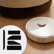 Bunblic Süpürme Robot Siyahı Için 5 Mutfak Eşik Çubuğu Sırık Mat Seti (Yurt Dışından)