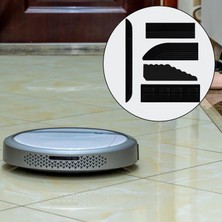 Bunblic Süpürme Robot Siyahı Için 5 Mutfak Eşik Çubuğu Sırık Mat Seti (Yurt Dışından)