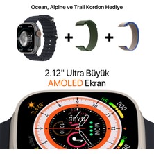 Seyu Watch Ultra Hk8 Pro Max Apple iPhone ve Android Uyumlu Amoled Akıllı Saat