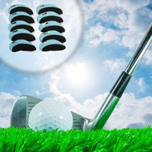 Shekel 10X Golf Iron Head -Incovers Golf Club Kafa Kapağı Golfçü Hediyesi Tüm Markalara Uyuyor (Yurt Dışından)