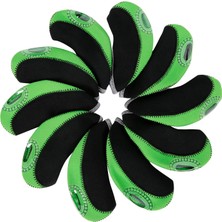 Shekel 10X Golf Iron Headcovers Golf Club Kafa Kapağı Golfçü Hediyesi Tüm Markalara Uyuyor (Yurt Dışından)