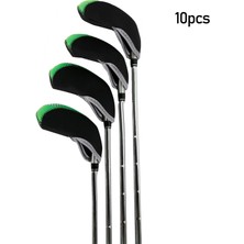 Shekel 10X Golf Iron Headcovers Golf Club Kafa Kapağı Golfçü Hediyesi Tüm Markalara Uyuyor (Yurt Dışından)