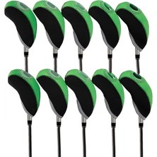 Shekel 10X Golf Iron Headcovers Golf Club Kafa Kapağı Golfçü Hediyesi Tüm Markalara Uyuyor (Yurt Dışından)