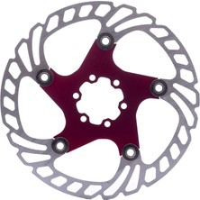 Teotake 2 Adet Bisiklet Disk Fren Rotoru Yol Mtb Disk Fren Rotoru Paslanmaz Çelik Bisiklet Rotoru (Kırmızı, 140MM) (Yurt Dışından)