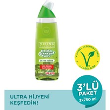 Viking Premium Çamaşır Suyu Amber 750 ml 3 Adet