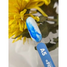 Patrisa Nail Sulu Boya Fine Art A5 Akvarel Damla Mavi 8 ml Nail Art Tasarım Boyası