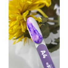 Patrisa Nail Sulu Boya Fine Art A4 Akvarel Damla Mor 8 ml Nail Art Tasarım Boyası