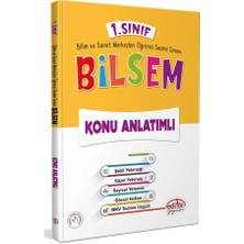 Editör Yayınları 1. Sınıf Bilsem Sınavlarına Hazırlık Seti Yeni Tarz Sorular