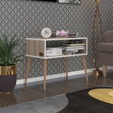 Kenzlife  Komodin Dumrul Crd 57*70*39 Ahşap Ayaklı Komidin Kitaplık