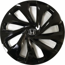 Point Marketing Honda City Uyumlu 15 Inç 4 Adet Piano Black Siyah Jant Kapağı Takımı