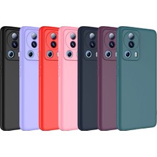 ZORE Xiaomi Mi 13 Lite Amera Çıkıntılı Içi Kadife Lansman Yumuşak Dokulu Silikon Kapak