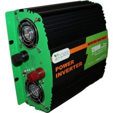 Or-Tec Apex 1200 W Watt 12 V Volt Modifiye Snüs Inverter Invertör 220 Dönüştürücü Çevirici