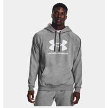 Under Armour Erkek UA Rival Fleece Logo Kapüşonlu Üst 1379758-025