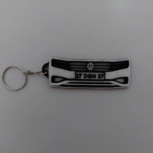 DGN 3D Design Volkswagen Passat B8 Kişiye Özel Anahtarlık