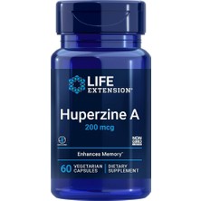Life Extension Huperzine A 200 mcg Toothed Clubmoss Enhances Memory Strong Neurotransmitter Brain Health Hup