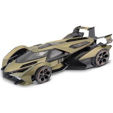 Maisto Lamborghini V12 Vision Gran Turismo Model Araba 1/18 - Yeşil