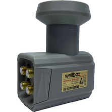 Wellbox Yüksek Kalite 4'lü Lnb