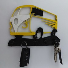 DGN 3D Design Volkswagen T1 Duvar Anahtarlık