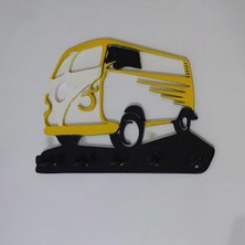 DGN 3D Design Volkswagen T1 Duvar Anahtarlık