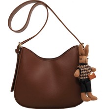 Bejkl Moda Doku Omuz Çantası Büyük Kapasiteli Retro Bayanlar Messenger Çanta (Yurt Dışından)