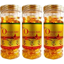 Sapphire Balık Yağı Omega 3-6-9 1000 mg 3 x 200 Softgel
