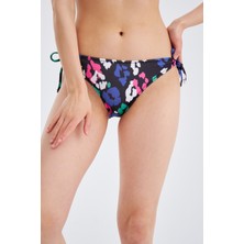 Lilian S20008 Çiçek Desenli Bikini Slip Alt