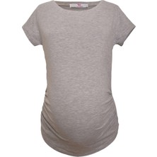 Luvmabelly  Maternity 2009_2015 Pamuklu Hamile (9 Renk Mevcut) T-Shirt