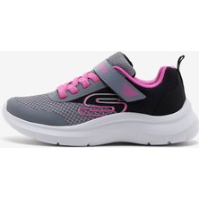 Skechers Skech Fast - Trending Color Büyük Kız Çocuk Siyah Spor Ayakkabı 303534L Bkgy