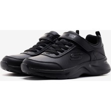 Skechers Dynamatic - Textbook Cute Büyük Kız Çocuk Siyah Spor Ayakkabı 302629L Bbk