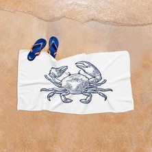 The Lucid Lab Crab - Yengeç Plaj Havlusu